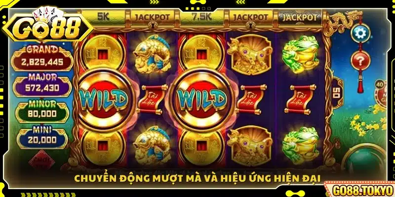 Hình ảnh sinh động, chuyển cảnh mượt 