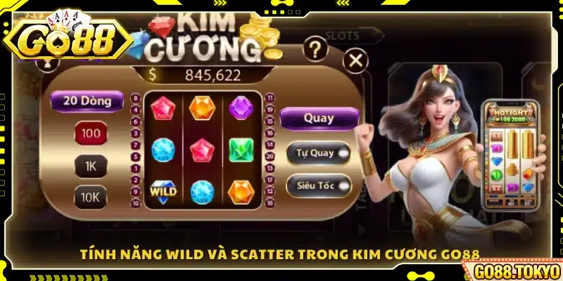 Hai biểu tượng đặc biệt Wild và Scatter 
